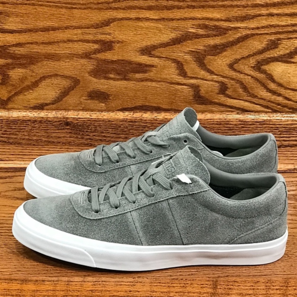 Converse One Star CC OX Charcoal Grey Suede Shoes Size Men 10
